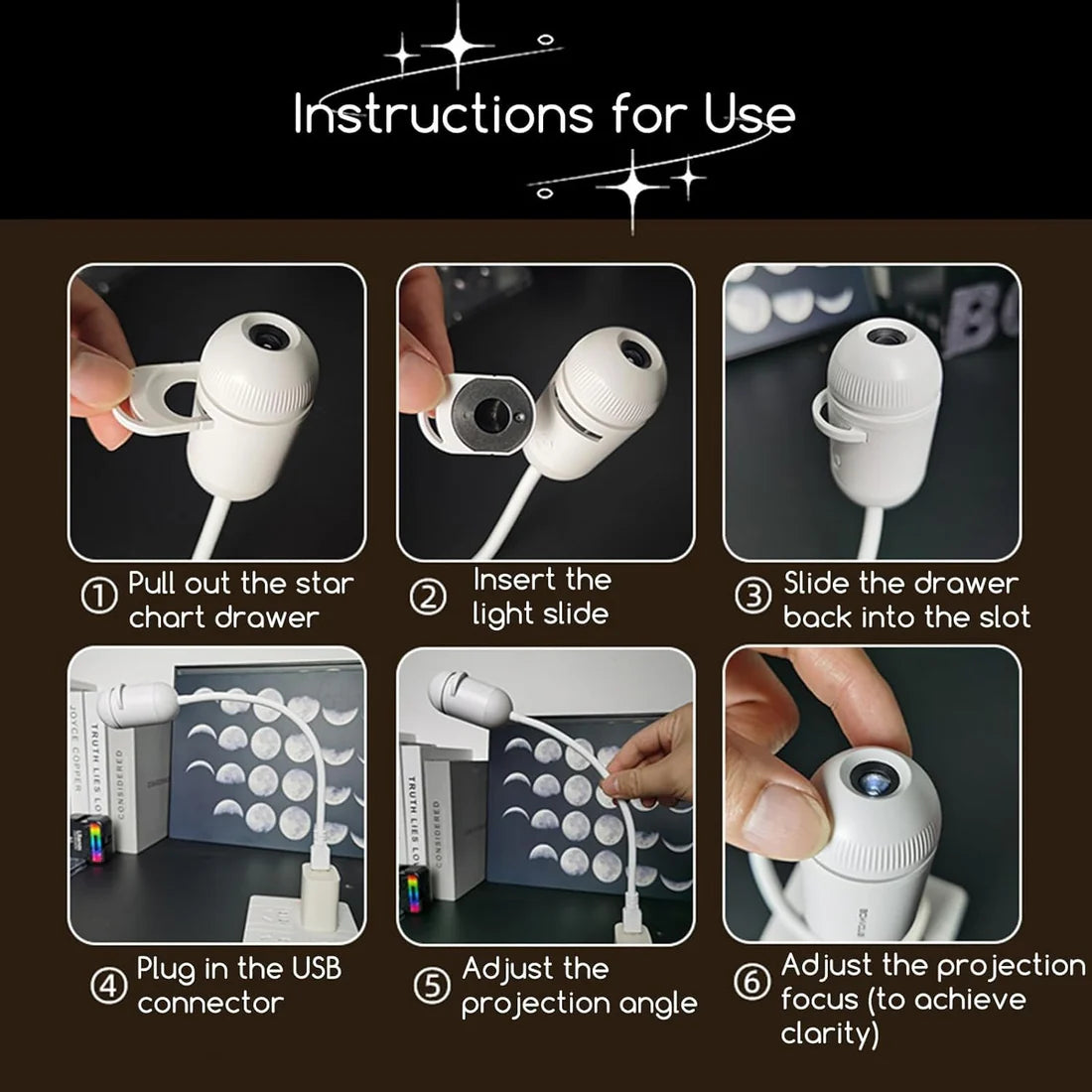 Premium Mini Galaxy Projector (12 themes)