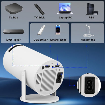 Astronova Galaxy Projector with 360 Magnetic Head Rotation and Remote Control