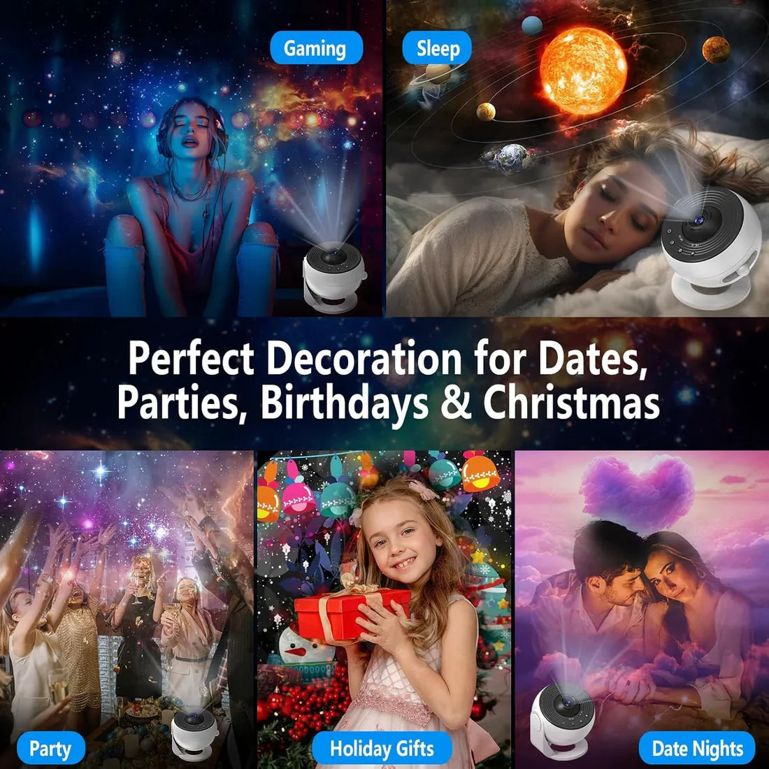 Premium Wave Aurora Glow Night Lamp (12 themes)