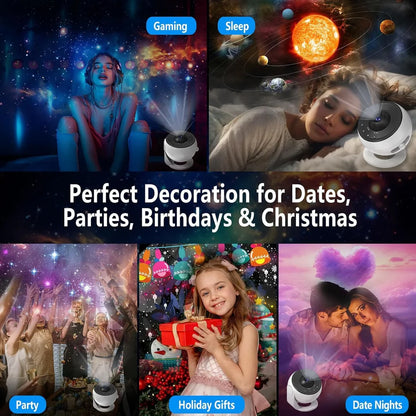 Premium Wave Aurora Glow Night Lamp (12 themes)